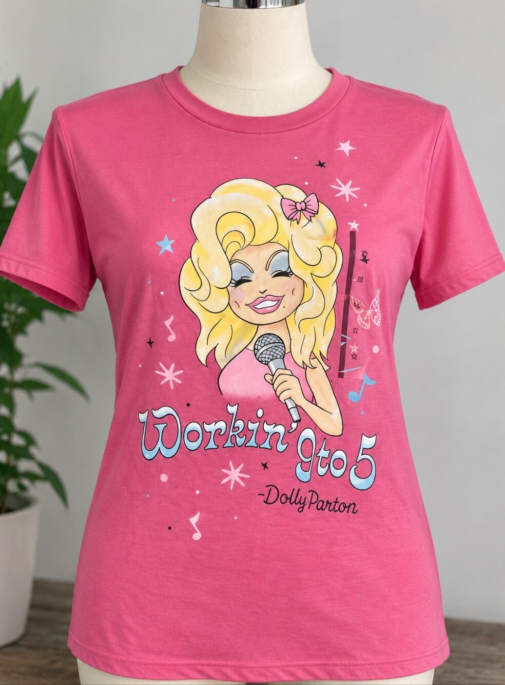 Dollcake Pink Graphic Short Sleeve Tee